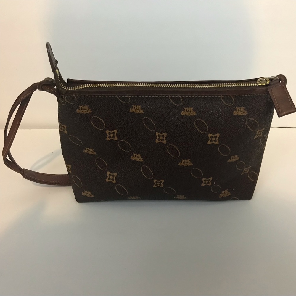 Vintage The Bridge Leather Monogram Mini Bag